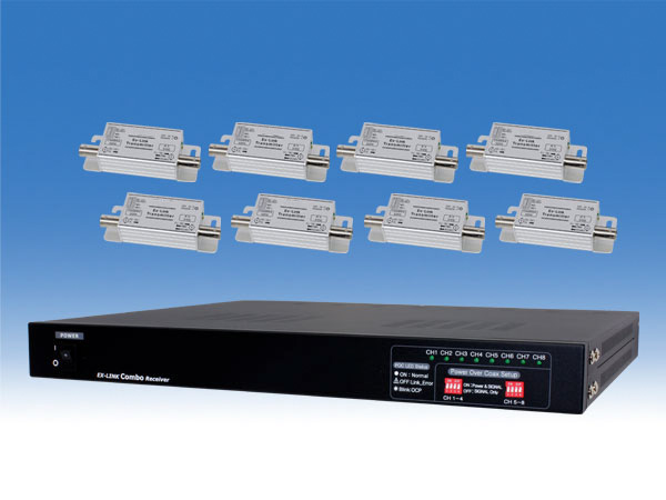 HD-SDI ワンケーブルユニット 8CHタイプ WTW-LHCP1008 株式会社 塚本無線