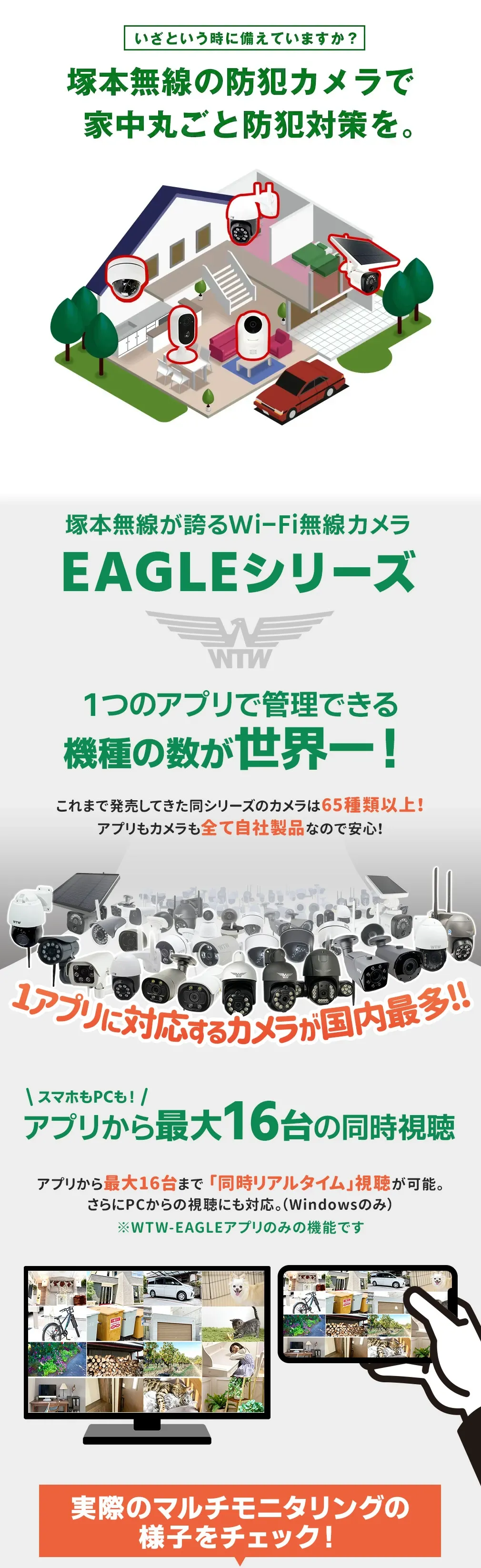【WTW-EAGLE】アプリひとつでまとめて管理!