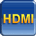 HDMI出力対応