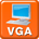 VGA出力対応