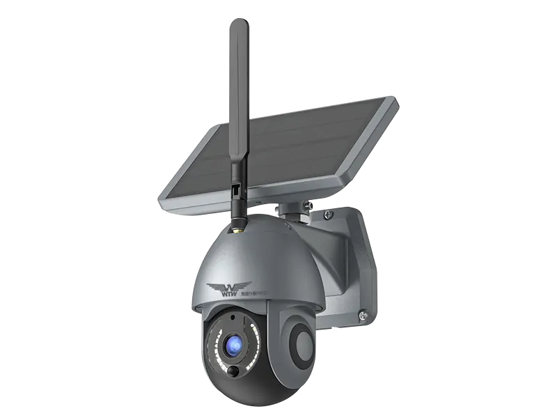 世界初のWIFIソーラーPTZ】360度遠隔監視 屋外 防犯カメラ 見張り番 