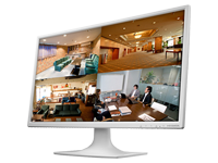 IO-DATA社製 スピーカー内蔵 23.8型ワイド液晶モニター【防犯カメラ