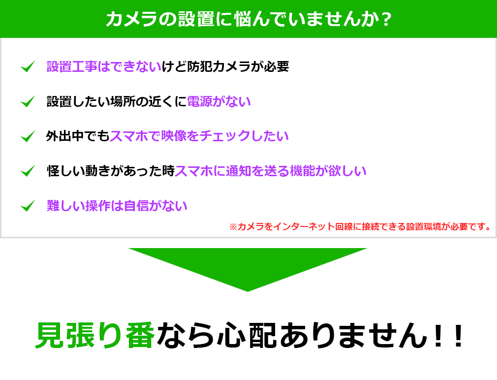 WTW 見張り番 WIFI トレイルカメラ 防犯カメラ 置くだけ 設置不要 防犯ワイヤレス。一日に 10回程度の アクセスなら 最高 90日間監視も可能です。265万画素 WIFI 防犯カメラ 屋外用なので 駐車場監視も 玄関監視もできますよ。屋内外 ワイヤレス ネットワーク カメラで 電源不要です。バッテリー内蔵の見張り番 小型で工事不要なので女性や子供でも 簡単に設置場所を変えることが出来ます。