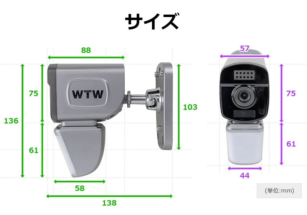 WIFI トレイルカメラソーラー 見張り番PRO 265万画素 スリープ機能 SDカード連続録画可能